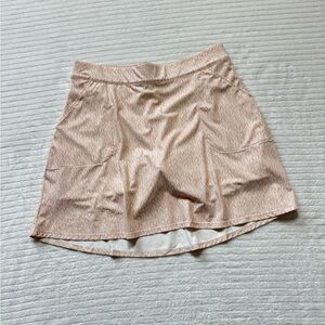 Peter Millar Light Tan Mini Skirt